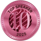 Top 10 Speaker Award (2025)