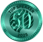 Top 50 Speaker Award (2025)