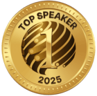 Top Speaker — #1 Gold Award (2025)